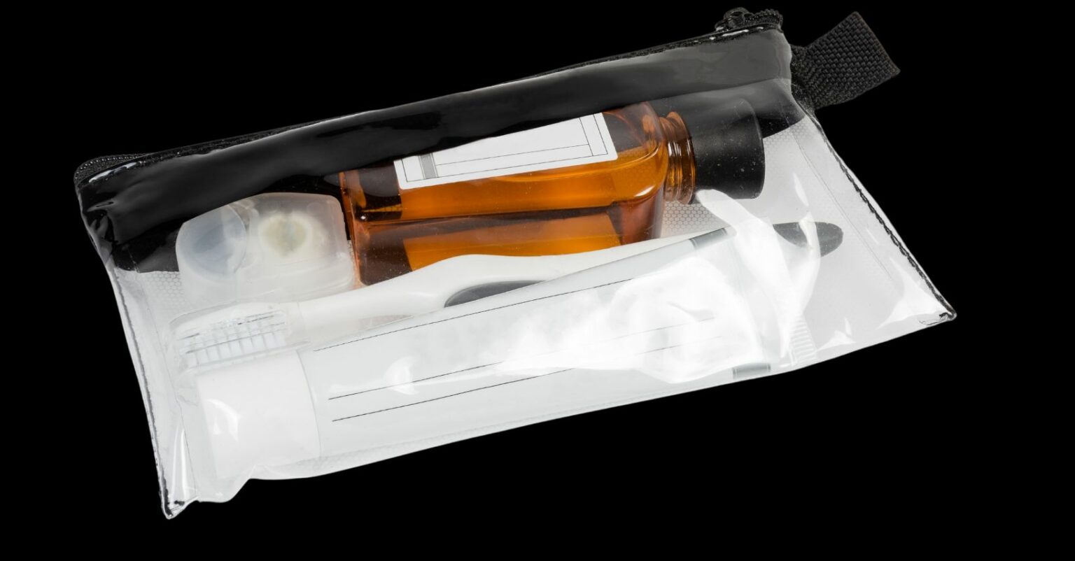 TSA Approved Toiletry Bag The 311 Rule Of Flying