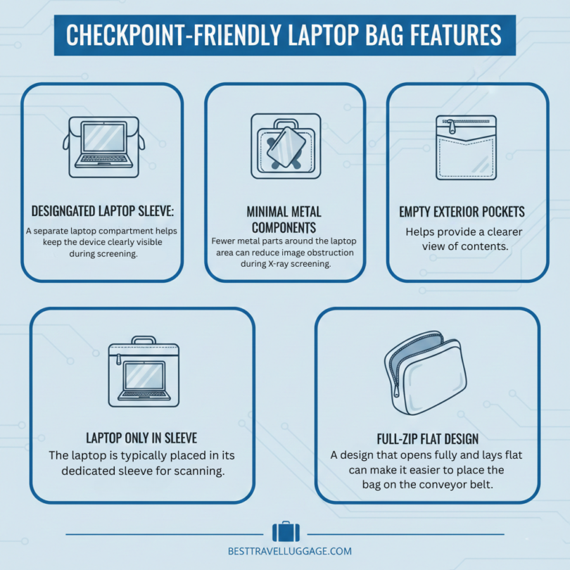 checkpoint friendly laptop bag