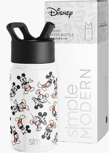 Best Disney Water Bottle white