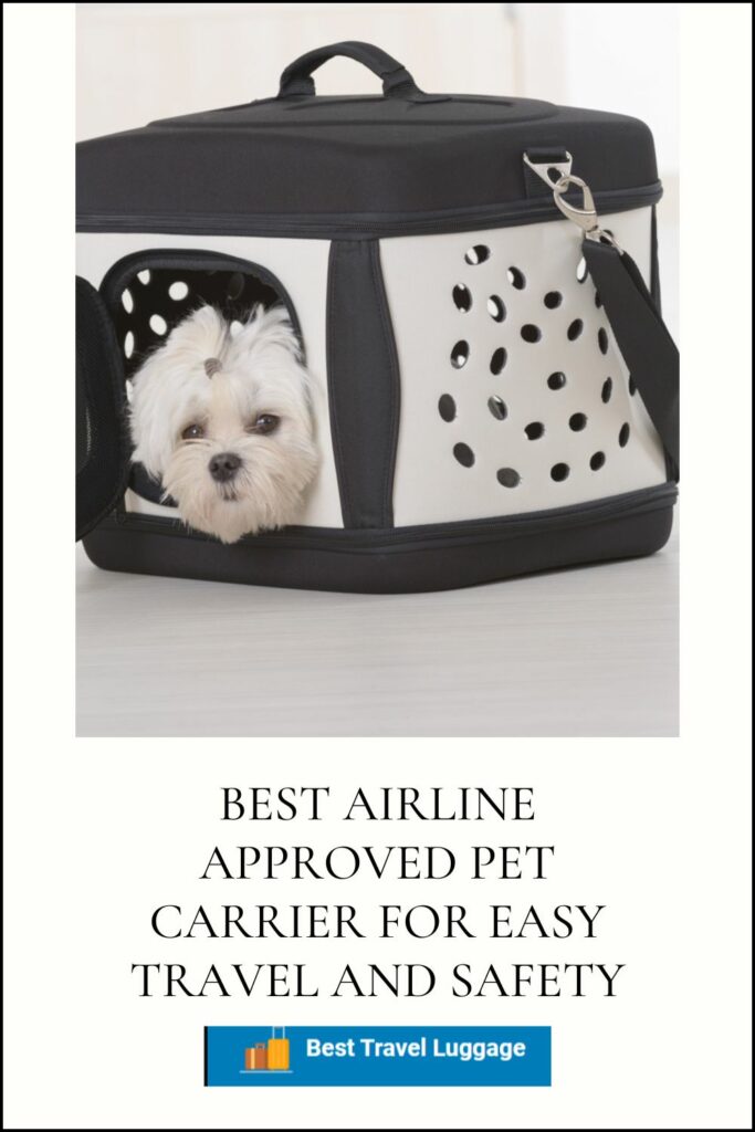 Best Airline Approved Pet Carrier For Easy Travel And Safety