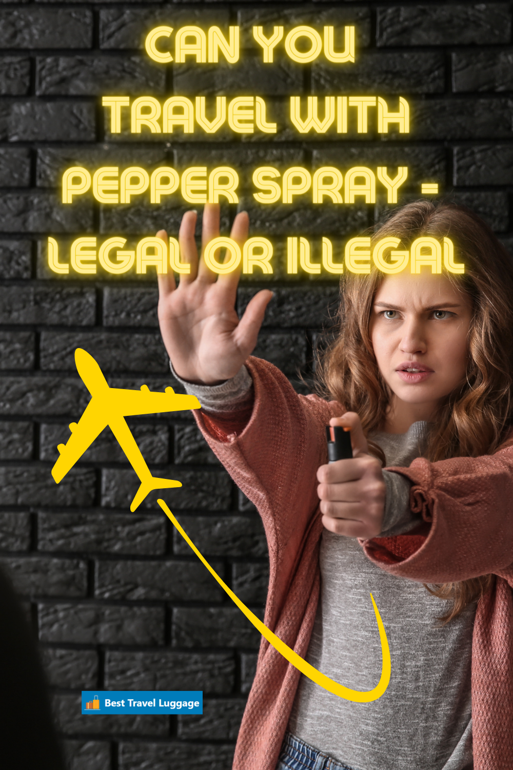 Can You Travel With Pepper Spray pin