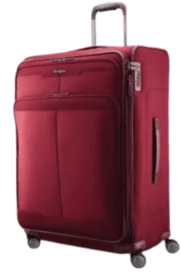 Best Soft Sided Checked Luggage samsonite red2