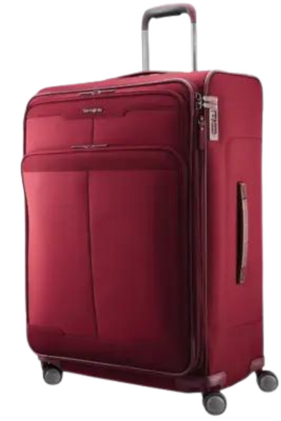 Best Soft Sided Checked Luggage samsonite red2
