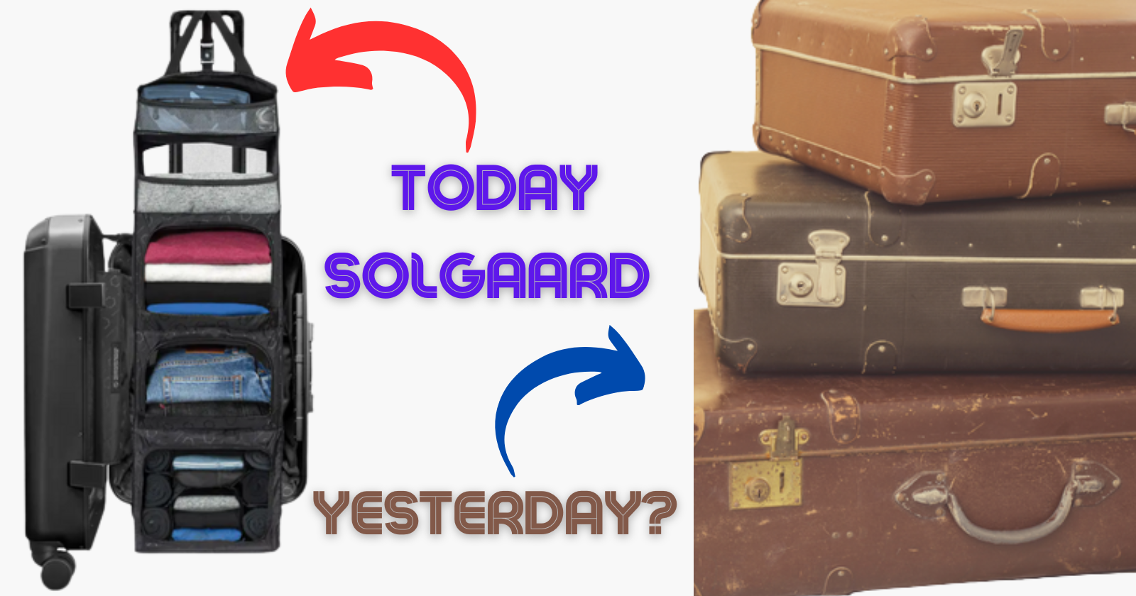 Solgaard Luggage Closet Packing Shelves In A Suitcase