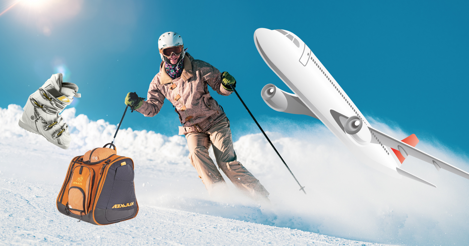 Airline Approved Ski Boot Bag feature