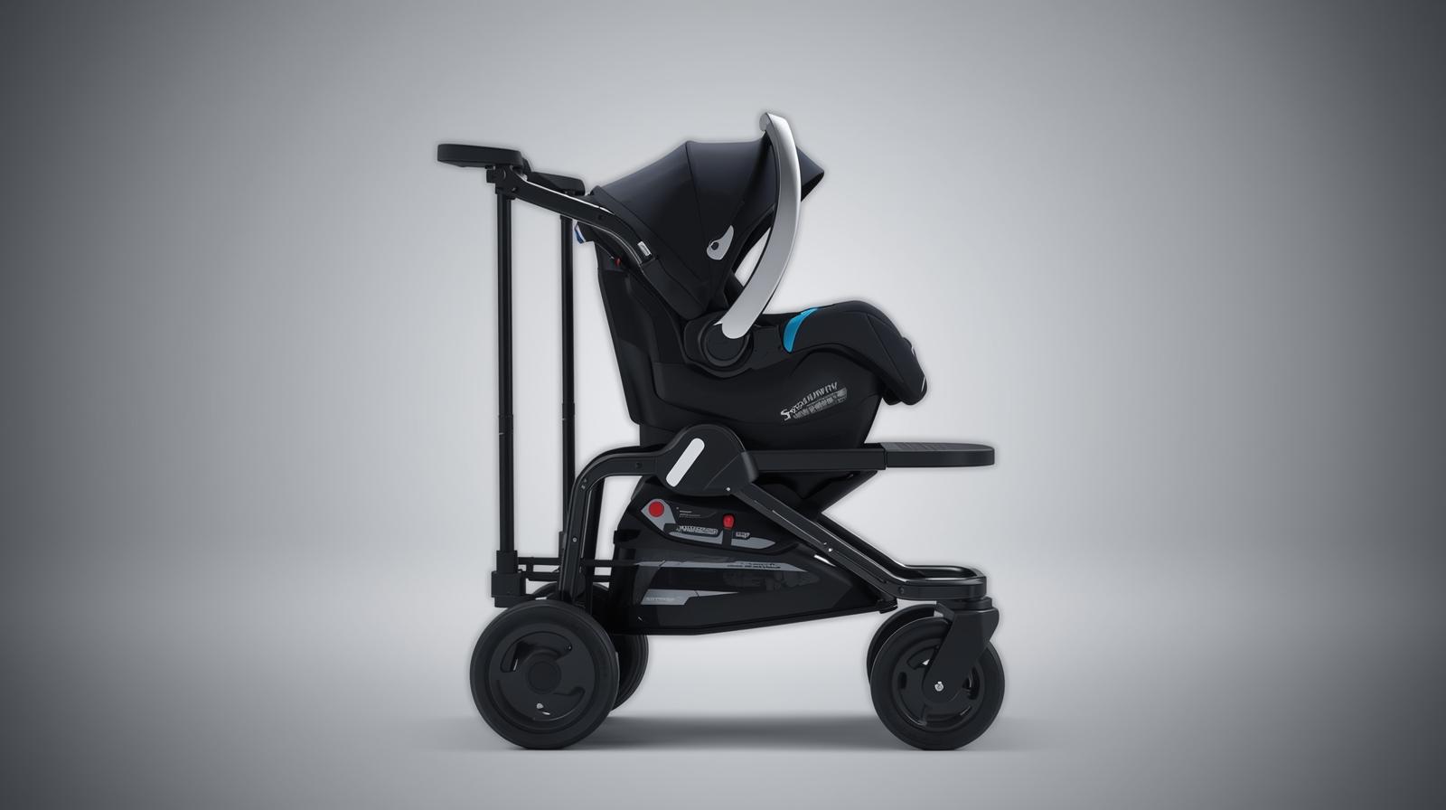 Luggage Cart For Car Seat image