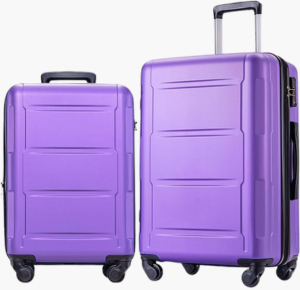 merax luggage review 2 purple
