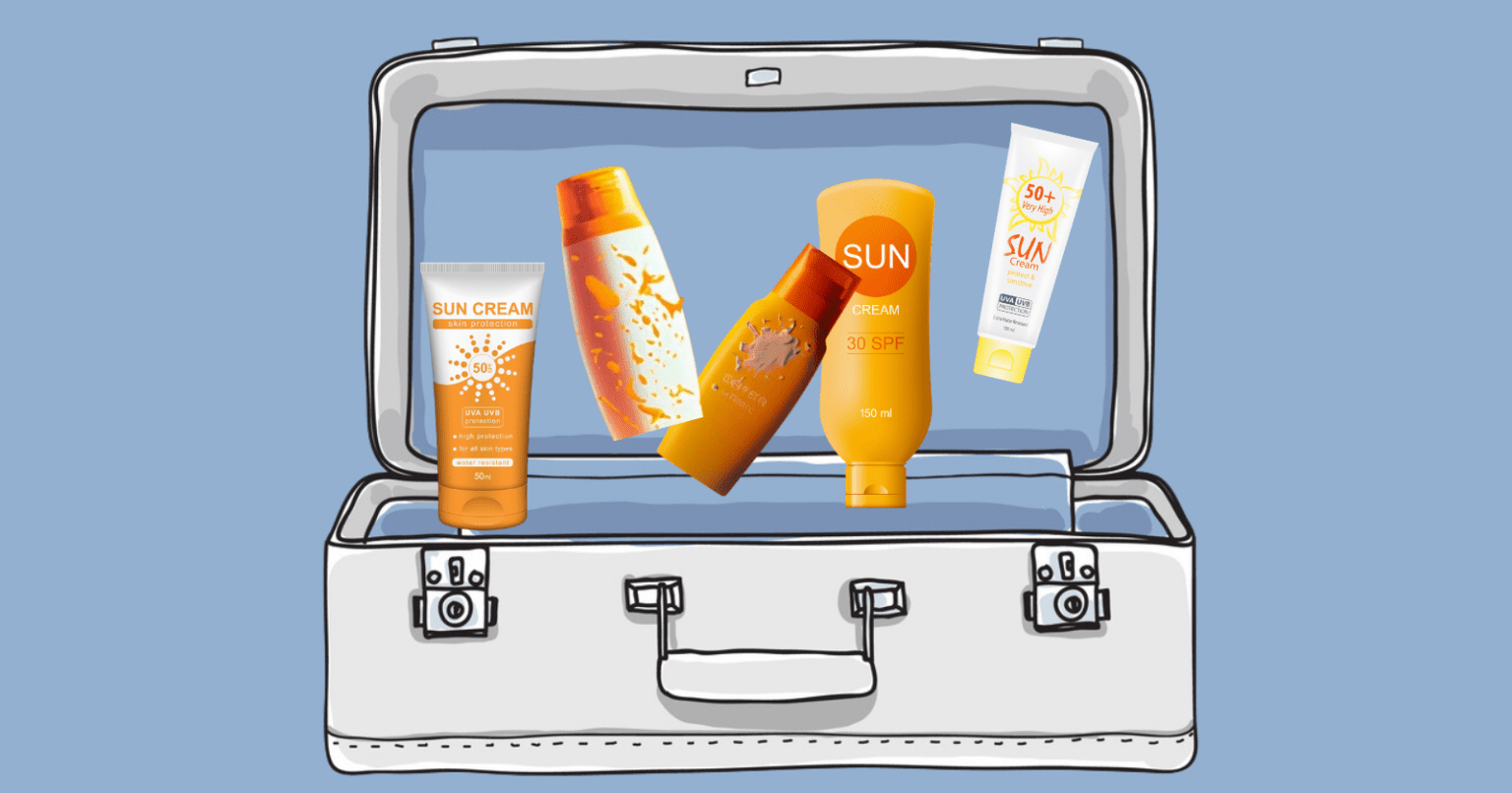 How To Pack Sunscreen In Checked Luggage